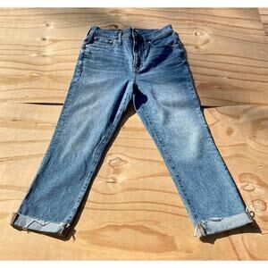 Madewell‎ The Perfect Vintage Women's Jeans Size 27 Ellicot Wash Blue Cotton